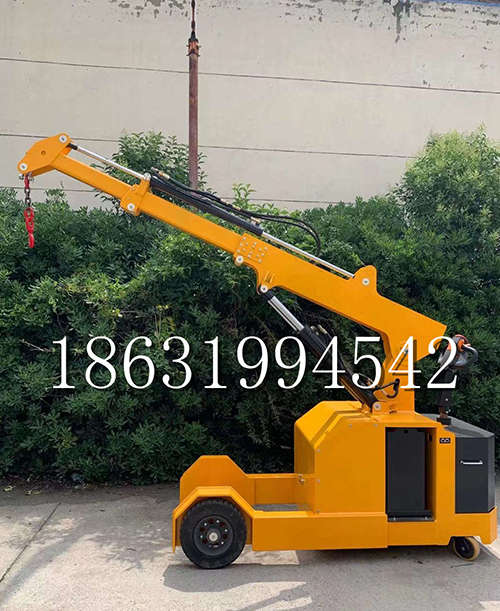 双塔区随车吊机车载吊机简易电动行走吊机那里有装卸货物车载货车轻卡随车吊机