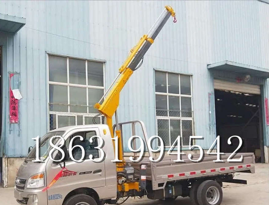 双塔区随车吊机车载吊机简易电动行走吊机那里有装卸货物车载货车轻卡随车吊机